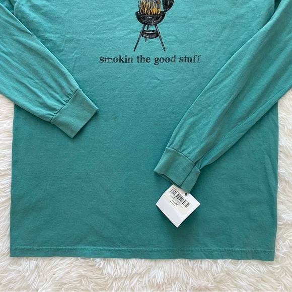 NWT Dun Workin “smoking the good stuff” long sleeve tee shirt - Picture 7 of 7